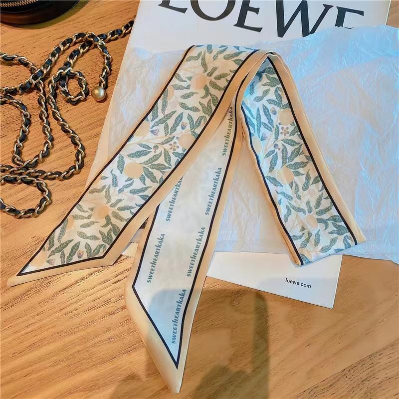 

Женская многофункциональная повязка на голову с цветочным принтом, головной убор, шарфы 6,5 см*90 см one size