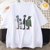 Music Band Gorillaz PUNK ROCK T Shirt Men Women Summer 90s O-neck Cotton Short Sleeve T-shirts Clothes Vintage Y2K Clothing Tee