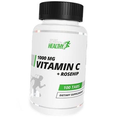 Vitamin C with Rose Hip, Healthy Vitamin C 1000 With Rose Hip, 100 Tabs (36288020)