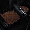 Car Heated Seat Cushion 5V Electric Heating Pad with Plush Cover 3 Temperature Settings