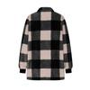 Coats For Women Plaid Fleece Jackets Zip Up Fall Winter Coat Fuzzy Warm Jacket Trendy Casual Outerwear Shacket