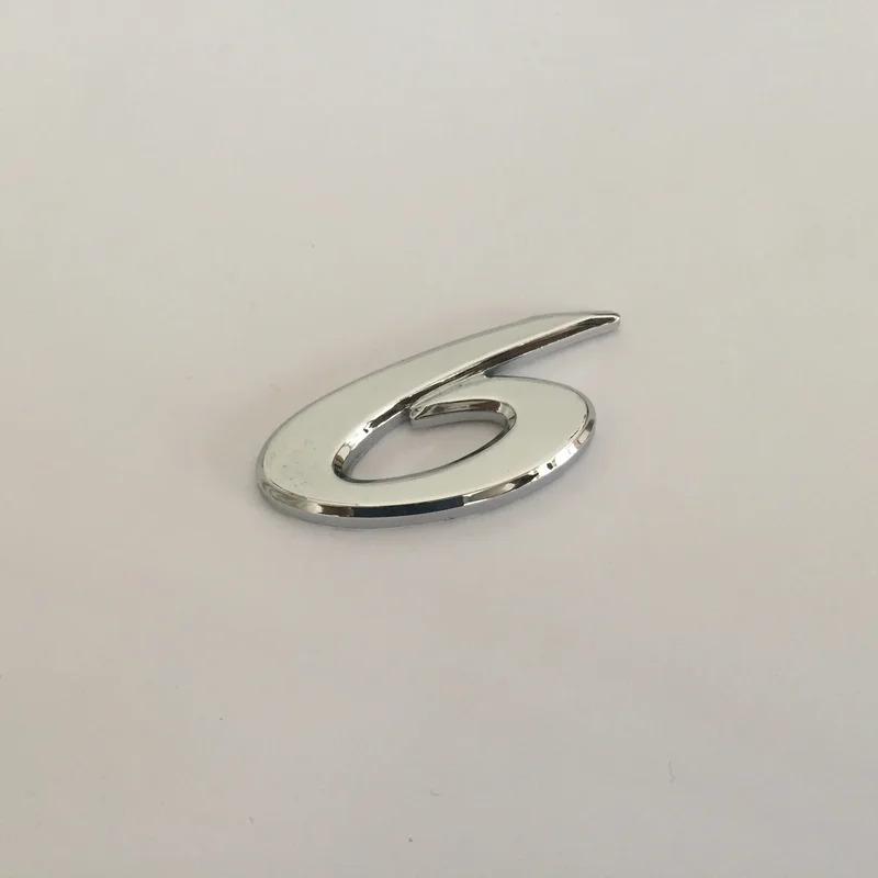 Car 1pcs 3D ABS for Mazda 2 3 6 car Letter Emblem Rear tail trunk Decals badge sticker Decal styling auto Accessories h2