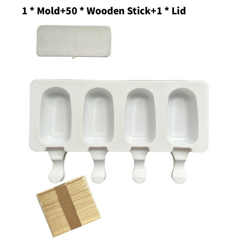 Silicone Ice Cream Molds With Lids For Homemade Frozen Desserts Kids And Adults