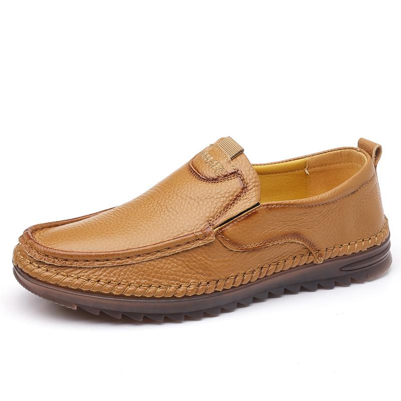 Formal Oxford Shoes for Mens Dress Shoes Man Wedding Dress Office Shoes Men Zapatillas Hombre Mocassin Sneakers Flats Male Brown