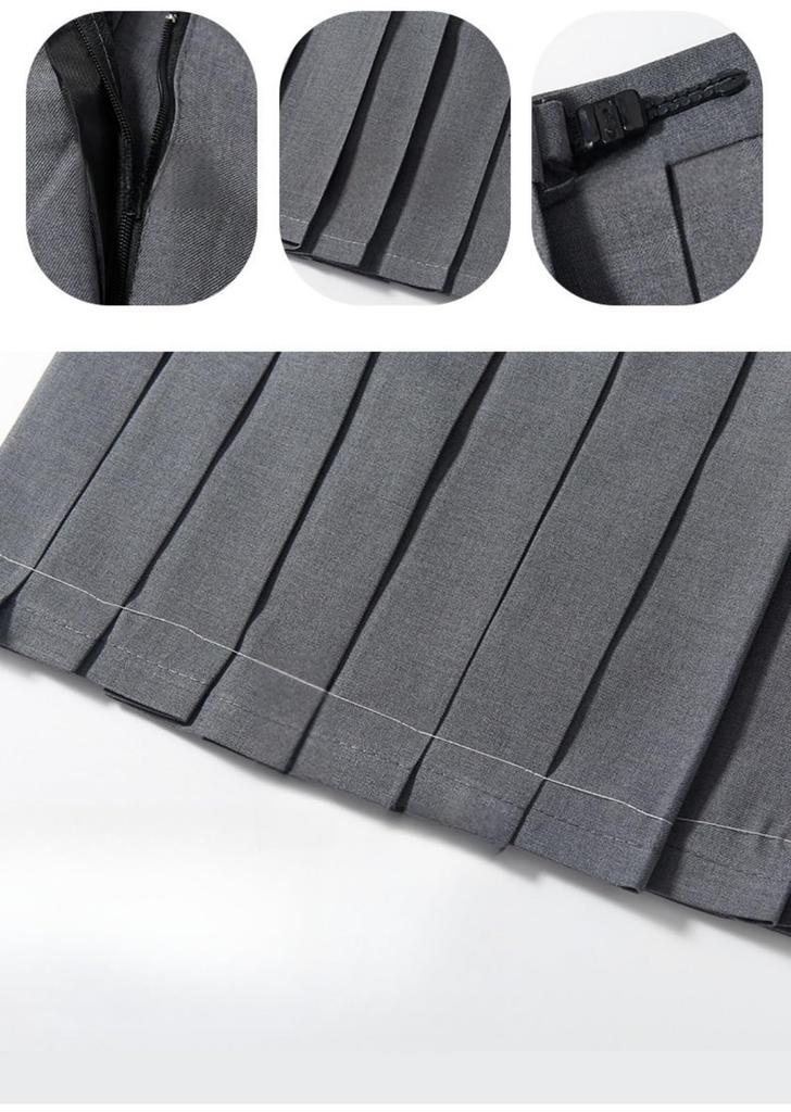 COSSA Mavi Beyazlı Orijinal Cosplay Kısa Lise Kız Ortaokul Lise Etek Büyük Beden Üniforma, Üniforma, Kollu, Üniforma, Okul, Okul,