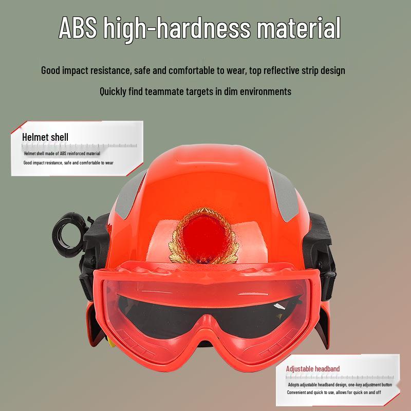 Rettungs-Feuerwehrhelm F2 mit Visier und optionalen Visieren