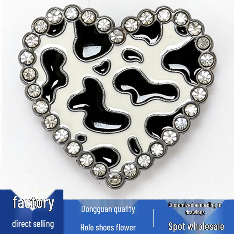 Metal Style Shoe Flower Buckle Accessories for Decoration