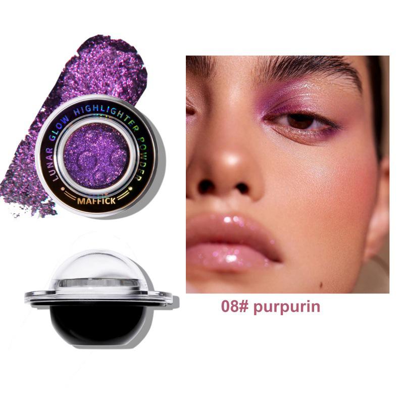 MAFFICK Planet Highlighter Puder - Super schimmernder Körperaufheller für Europa und Amerika