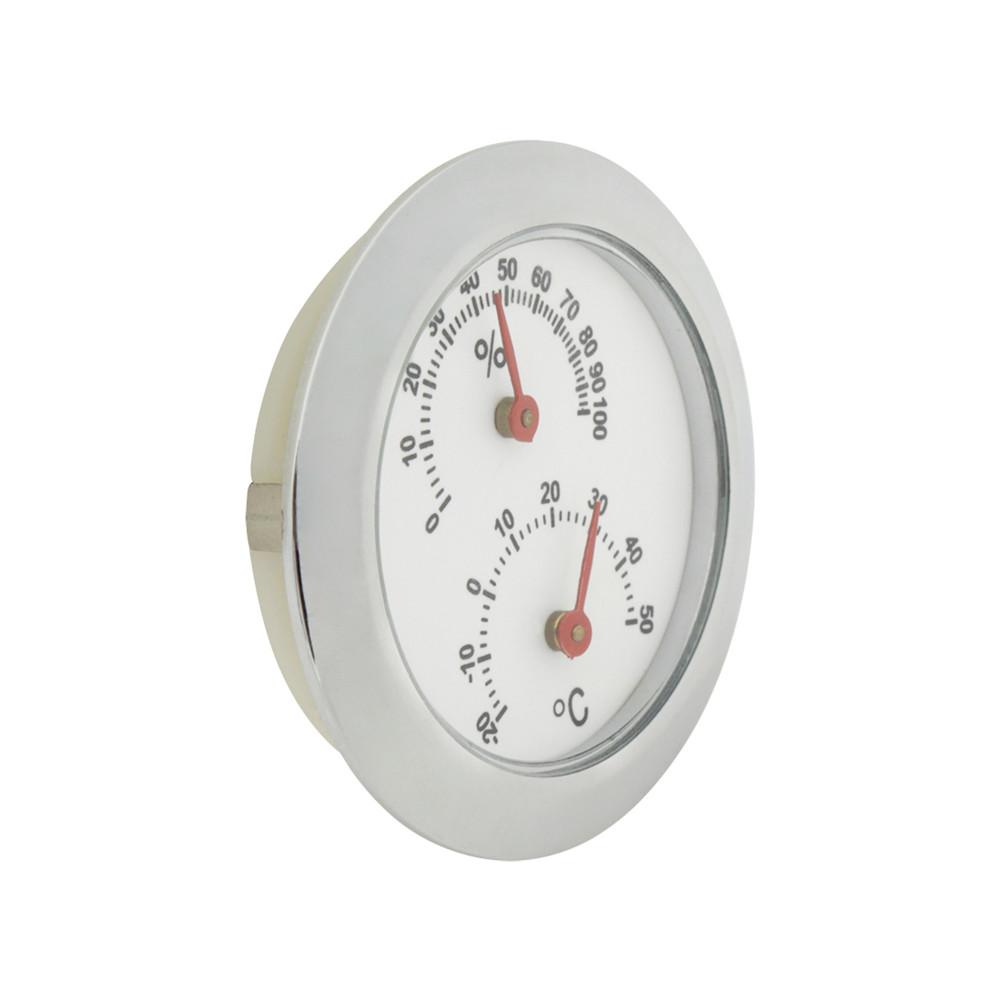 Household Mini Metal Thermometer Hygrometer for Room Temperature Humidity Meter