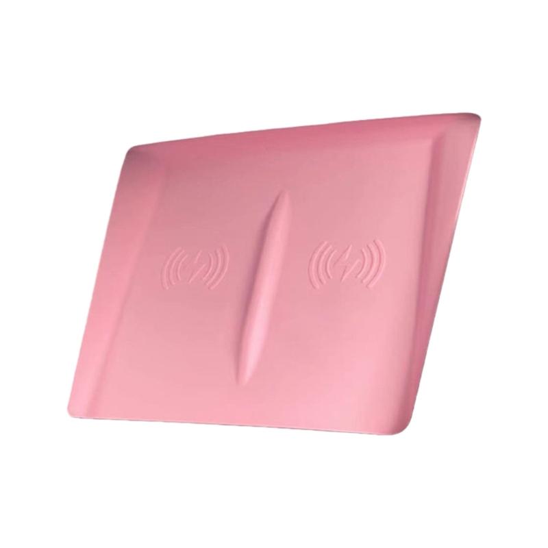 Washable Silicone Charging Pad Mat for Center Console Anti Slip Surfaces Easy to Clean Enhances Car Aesthetics Materials