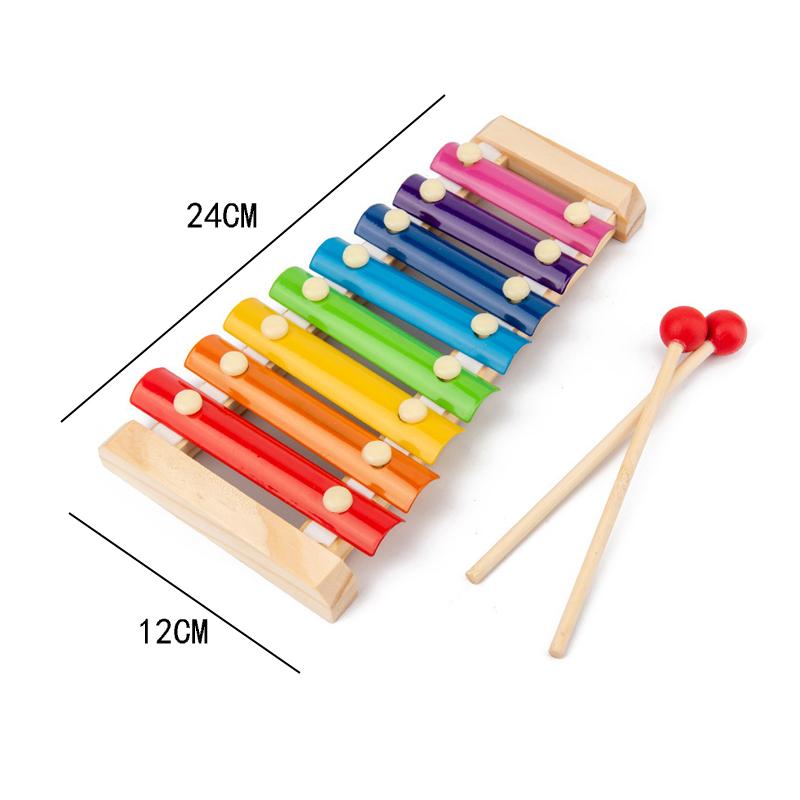 Baby Music Toys Children Musical Instruments Kids Learning Education For 3 5 8Years Old Boys Girls Kinder Spielzeug Color Random