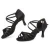 Women Ladies Latin Shoes High Heels Salsa Rumba Waltz Prom Ballroom Dance Sandals Defferent Heels