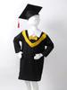 Graduation Gown Cap Kids Unisex Uniform Robe Set with Tassel Cap for Preschool Primary School Ceremony