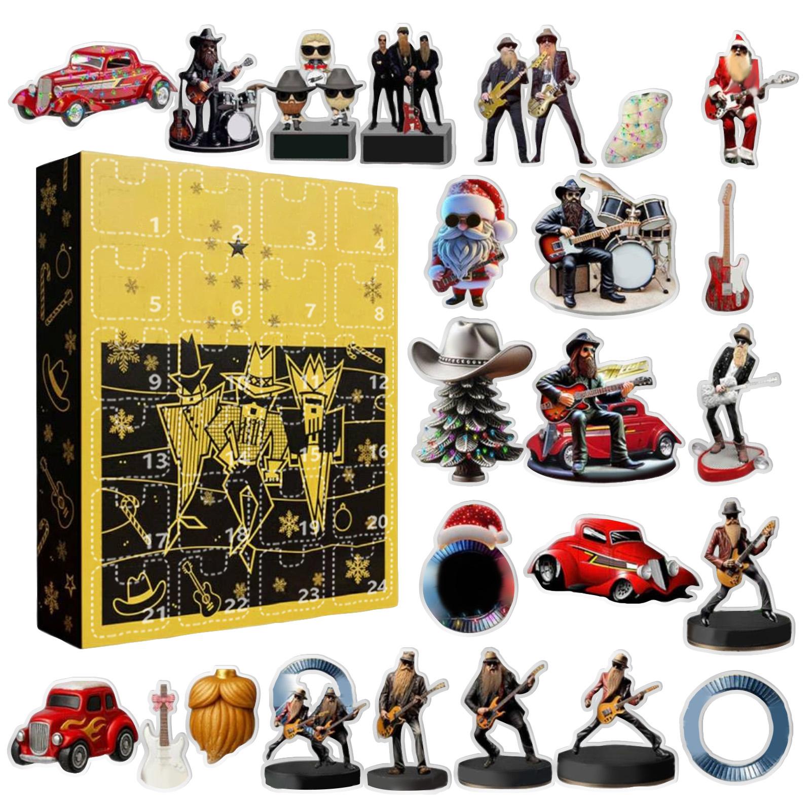 

Christmas Advent Calendar, 24-day Advent Calendar Holiday Countdown Collection, Pendant Box Suitable For Christmas Surprise Gifts One Size