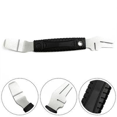 1 pièce de vélo vélo frein à disque rotor alignement outils de centrage clé de réglage outil acier inoxydable réparation cyclisme accessoires cycle