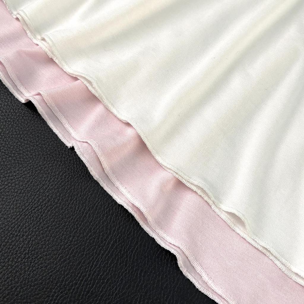 Girls' Lace Princess Pajama Set - Short-Sleeve Homewear, Modal Fabric, Thin Style for Spring/Summer, Air Conditioning Suit.