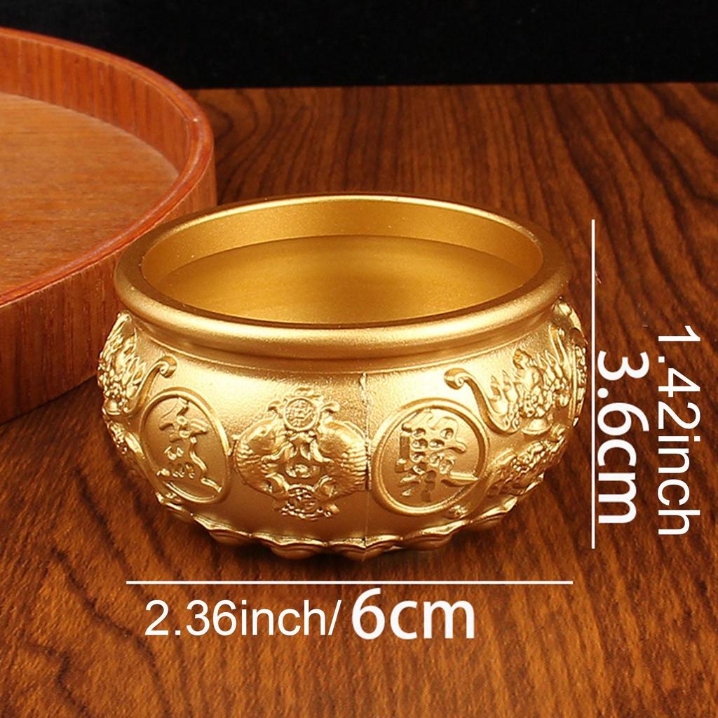 Feng Shui Decorative Brass Bowl for Prosperity And Abundance