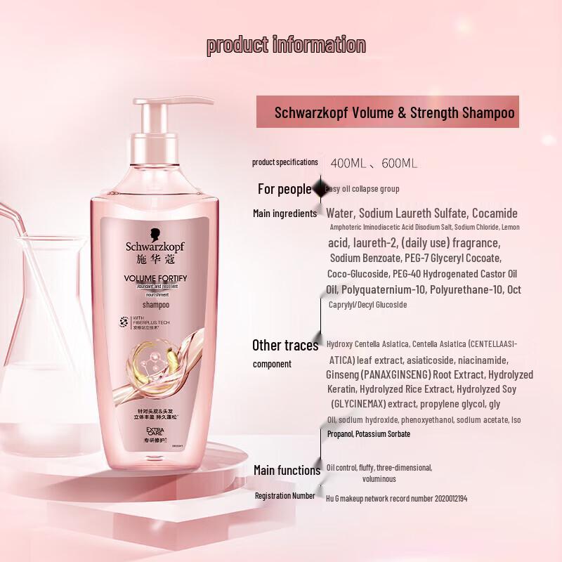 Schwarzkopf Volumizing & Oil Control Shampoo