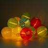 Lantern-style String Lights, Wire Lights, Decorative Lights for Indoor and Outdoor Use, Parties, Festivals, Birthdays, 20 Bulbs, 3m, Waterproof.