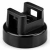 Repositionable Magnetic Cable Bases, 28 Mounts for Organizing Bundled Cords with Standard Fastening Straps on Compatible Metal Equipment