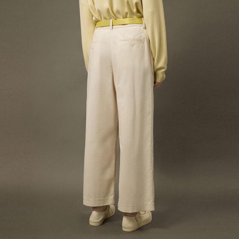 LESS 2023 Autumn Wide-Leg Casual Trousers
