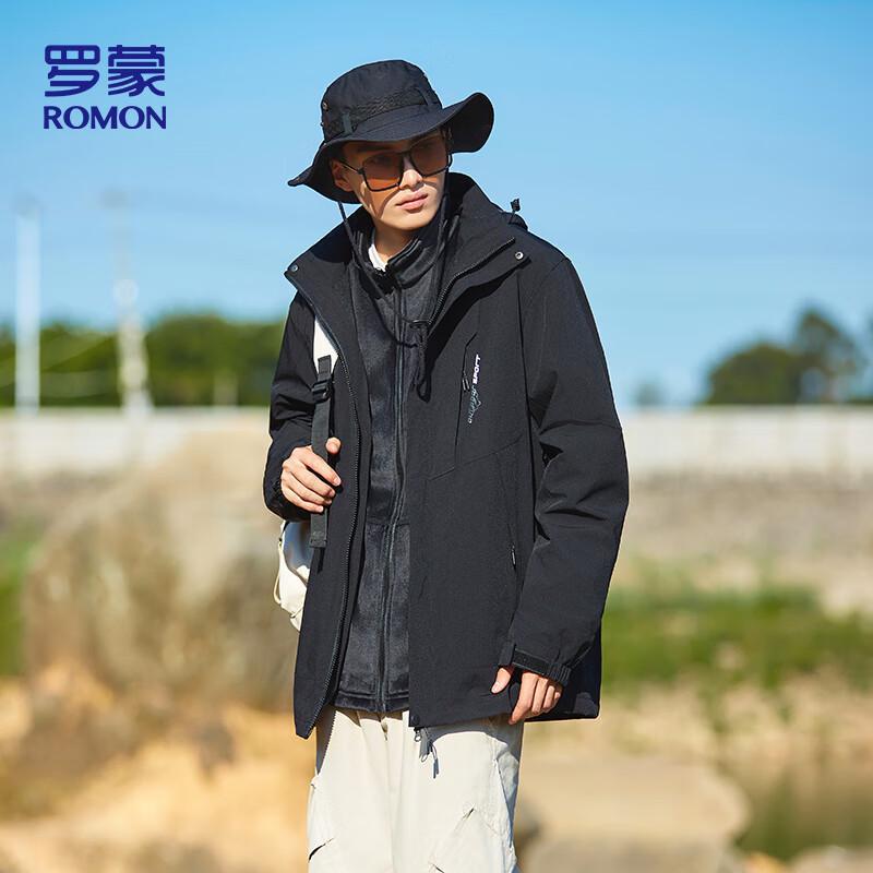 ROMON JK18 Outdoor Hooded Windproof Couple Jacket
