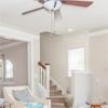 2pcs Ceiling Fan Pull Chain Beaded Ball Extension Chains With Light Bulb Fan Pulls Set With Connector Ceiling Light Supplies