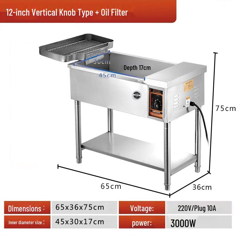 Wutuo Automatic Electric Deep Fryer фото