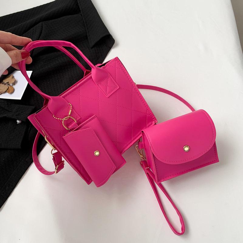 Módní taška přes rameno Módní kabelka s velkou kapacitou pro ženy Podzimní novinka Korejská verze Jednoduchá a lehká kabelka