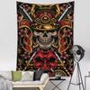 Viking Warrior Tapestry  Detailed Norse Art Legendary Heroes  Myths  Unique Wall Art for Bedroom  History Lover Gift