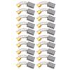 20pcs 6x10x17mm Size Motor Carbon Brush High Conductivity Electric Motor Brush  For Electric Motors