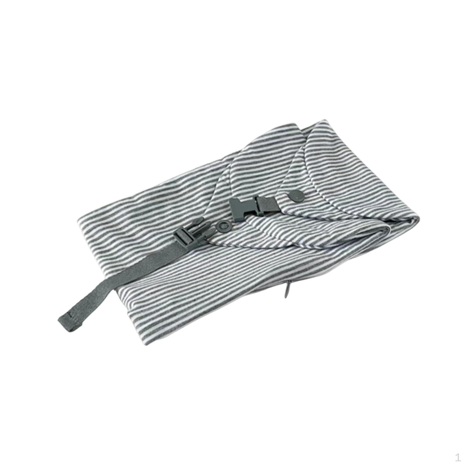 

Наполняемая наволочка для путешествий для шеи с дорожными аксессуарами Light Grey