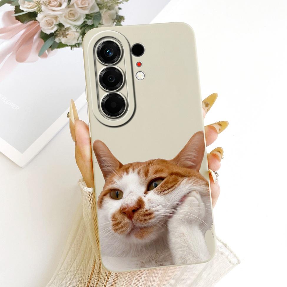 Hülle Für Tecno Camon 50 4G Cover CN5 Luxus Mode Blumen Kawaii Niedlich Bemalt Stoßfest Silikonhülle Für Techno Camon 50 4G