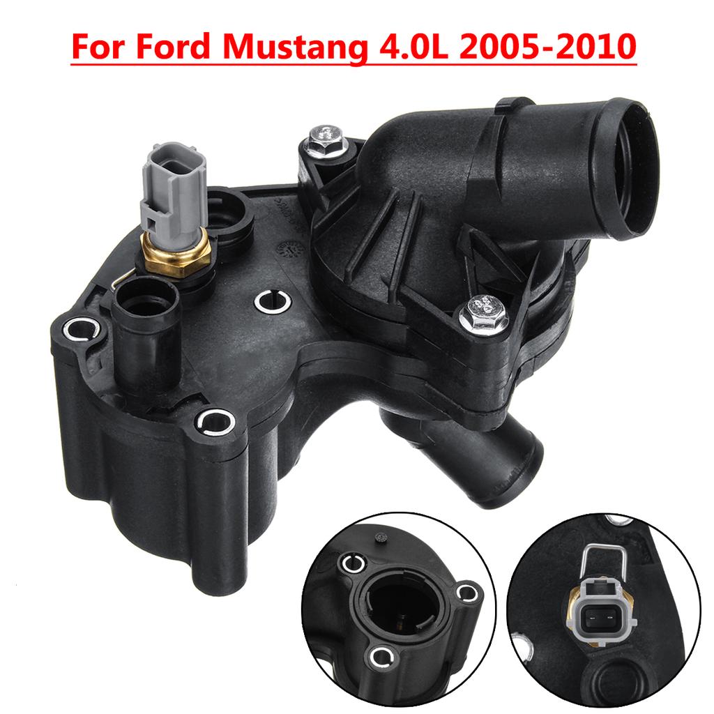 Thermostat Housing with Sensor For Ford Mustang 4.0L V6 2005-2010 5R3Z-8592-BA
