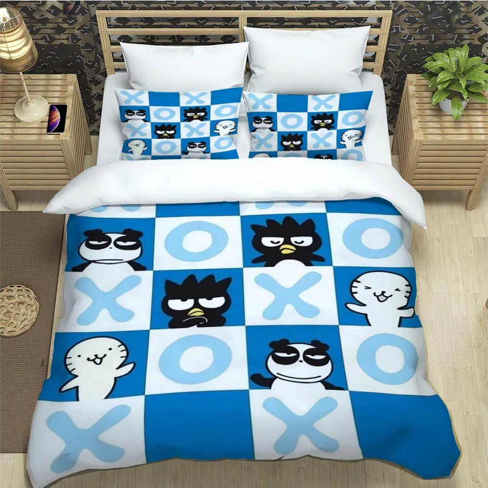 Cartoon BadBadtz-maru Bedding Sets pillowcase Children duvet cover comforter set bedding set luxury Birthday Gift