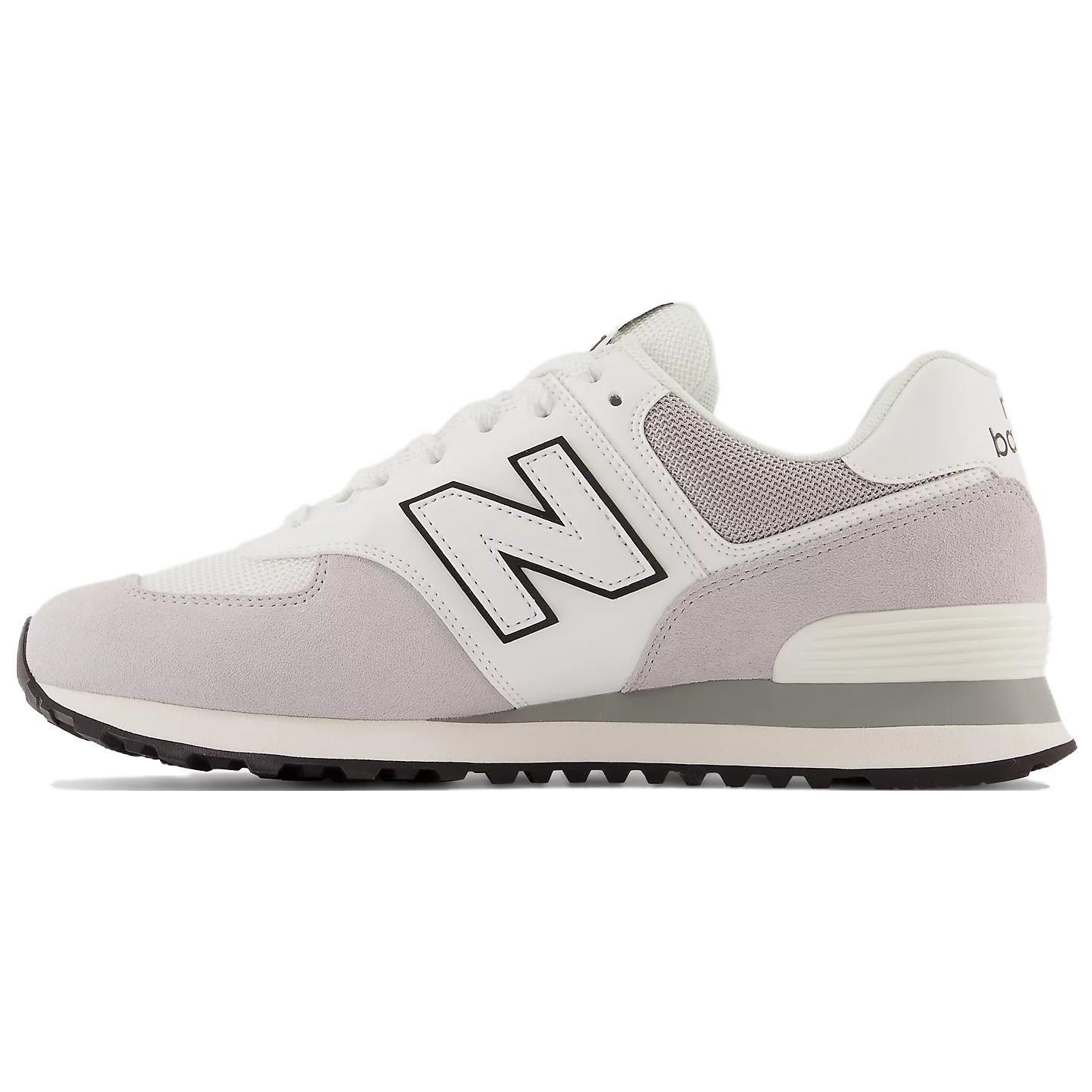 

New Balance 574 Grey White U574VV2 Mens Retro Lifestyle Sneakers 43