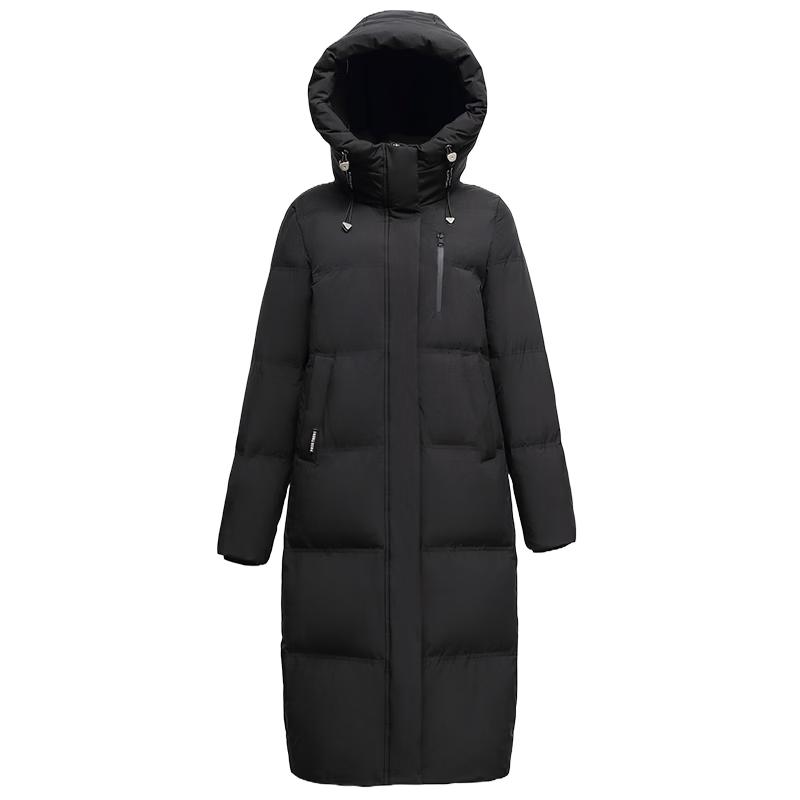 Snow Flying Women s Long Hooded Down Jacket S (155)