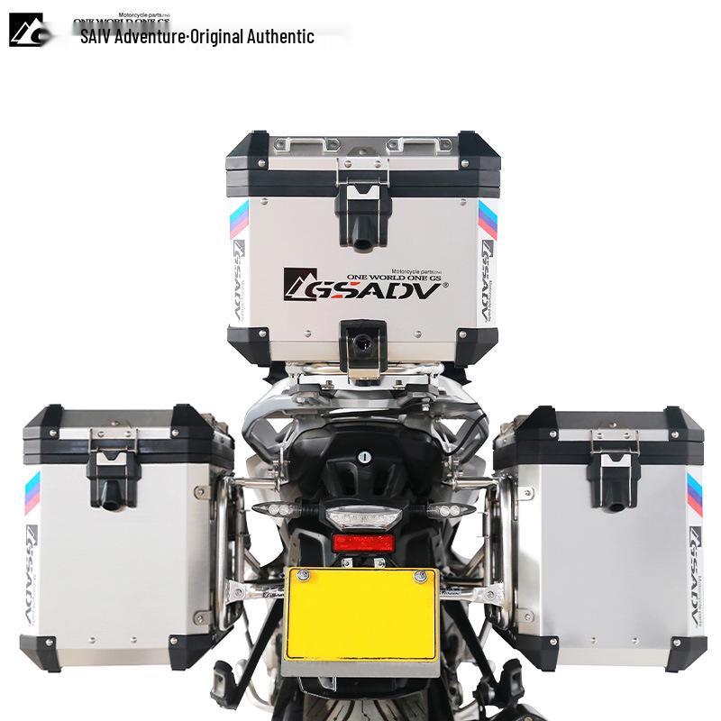 GSADV Aluminum Alloy Guard Bar Bumper for BMW S1000XR Side Box and Trunk Modifications.