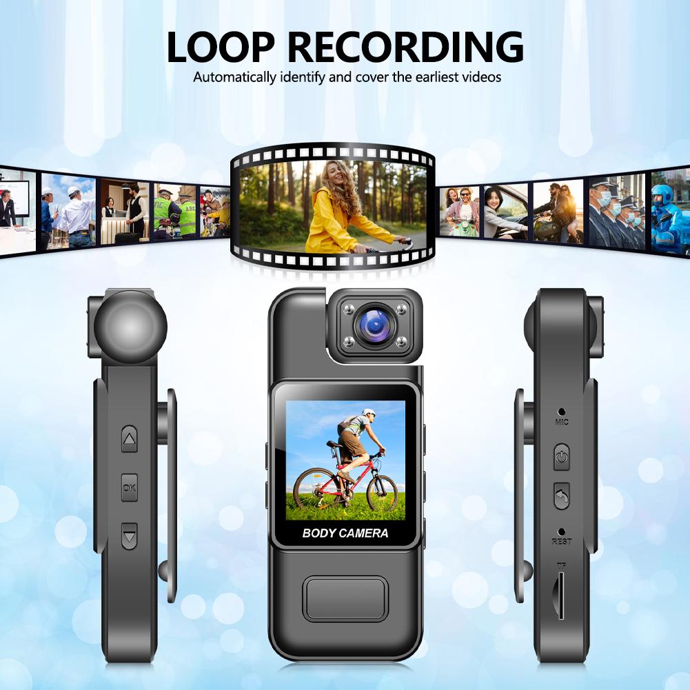 Portable Mini 4K WiFi Sports Camera with Screen HD Outdoor Cycling Action Cam DVR Recorder Waterproof Mount Camera