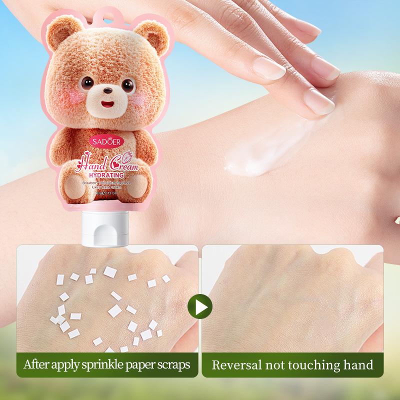 Strawberry Hand Cream Bag 60g Vaseline Fragrance Hydrating Moisturizing Hand Cream Skin Care Products