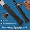 Tennis Racket Grip Tape Faux Leather Self-adhesive Great Stickiness Anti-slip Racket Protection Sleeve Pattern Dots Greater Friction Shockproof