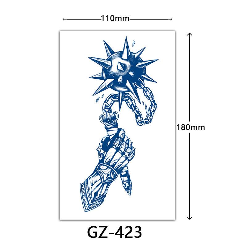 Autocolante Tatuaj Herbal, Autocolante Tatuaj cu Suc, Autocolante Tatuaj Semi-Permanent cu Litere Englezești Tatuaj