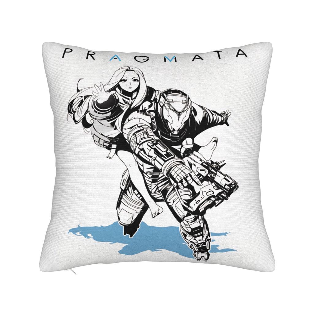 Pragmata Game Pillow Cover Soft Cushion Cover Funny Pillow Case For Sofa Couch Bed Living Room