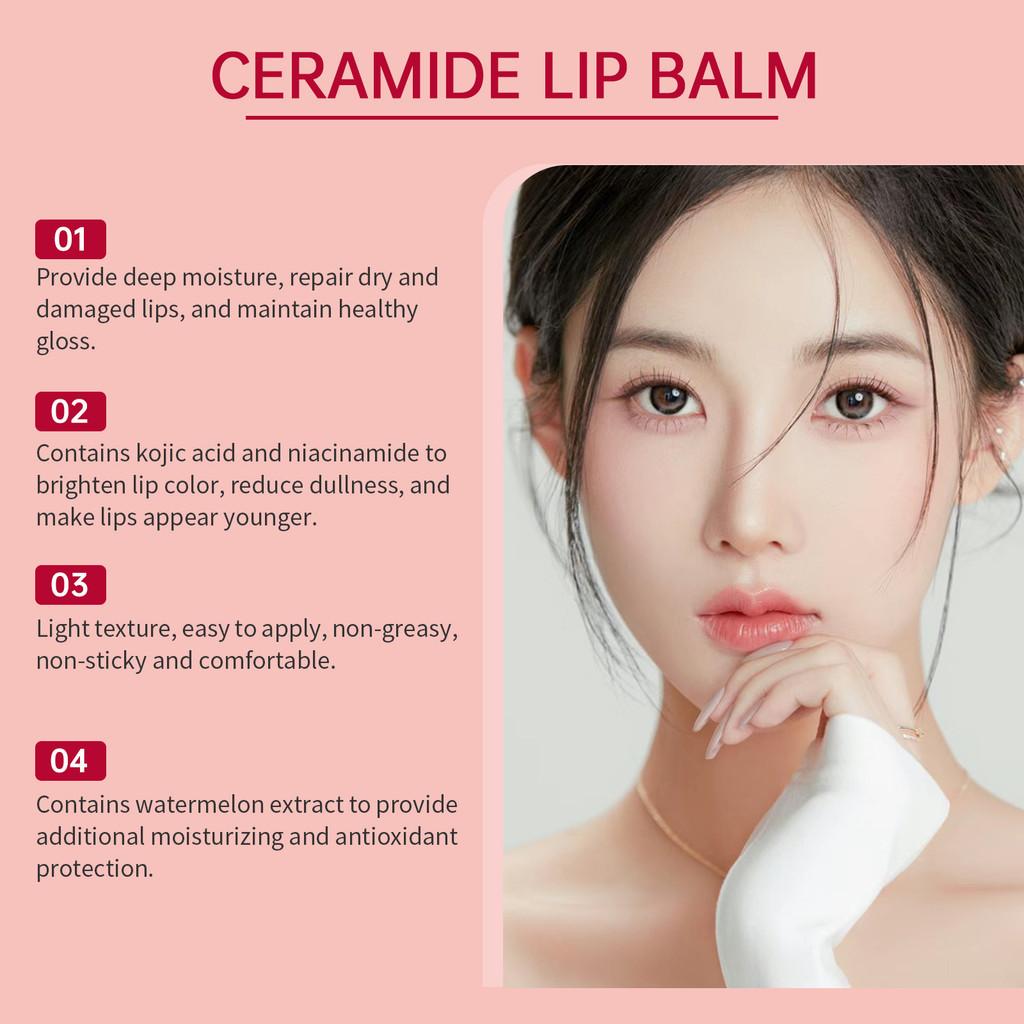 Eelhoe Ceramide Lip Balm Luxuriously Moisturizing Gentle Formula For Soft Smooth Lips