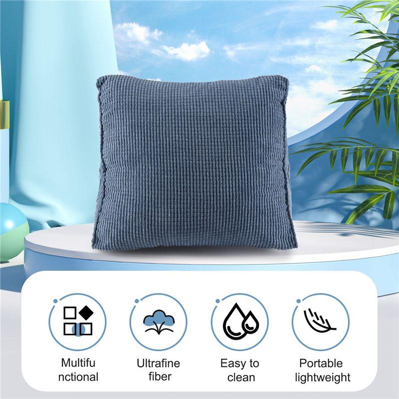 A84E-Reading Backrest Cushion Wedge Pillow Back Cushion Lumbar Pad Bed Office Chair Rest Pillow Back Support Pillow
