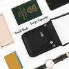 Multifunctional Passport Holder Neck Pouch for Women Men Lightweight Travel ID Card Holder Document Pouch Slim Crossbody Purse