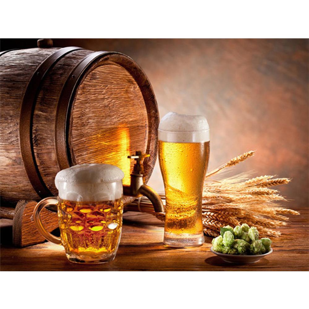 Diamant-Stickerei, Garten, voller quadratischer Bohrer, Kreuzstich, Diamant-Malerei, Landschaft, Vogel, Bild von Strass-Wandkunst