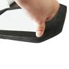 Professional Handheld Mirror Sponge Salon Barbers Glass Mirror Foam Frame Shockproof Makeup Mirror