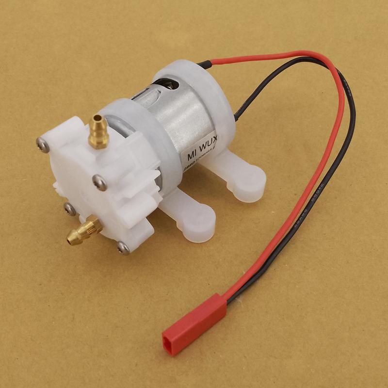 DC 3-7.4V Water Pump Self-priming Micro Gear Pump 360 Motor DIY Hydraulic Toy Forward Reverse for RC Boat Model