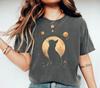 Plus Size Summer Womens Lunar Cat Cosmic Gaze TShirt Cotton Breathable Stylish Versatile Street Style Oversized